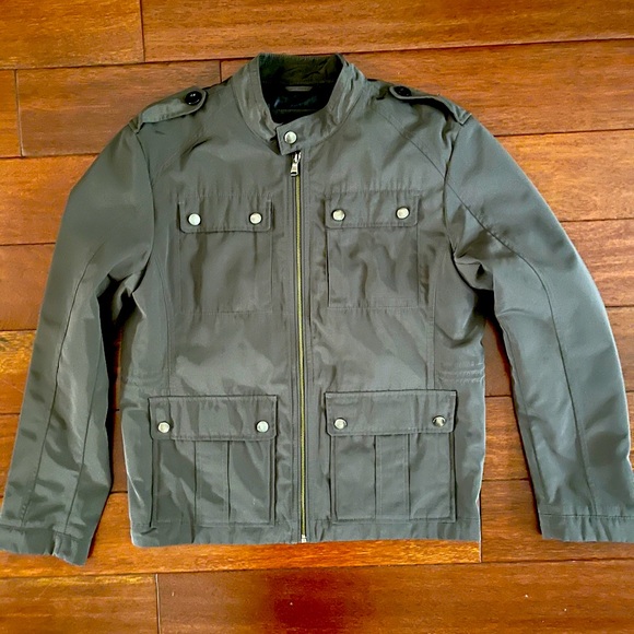 Hugo Boss Jackets \u0026 Coats | Water-Repellent Field Jacket with Light PADDING. | Color: Gray | Size: L | Hosseinfeg's Closet